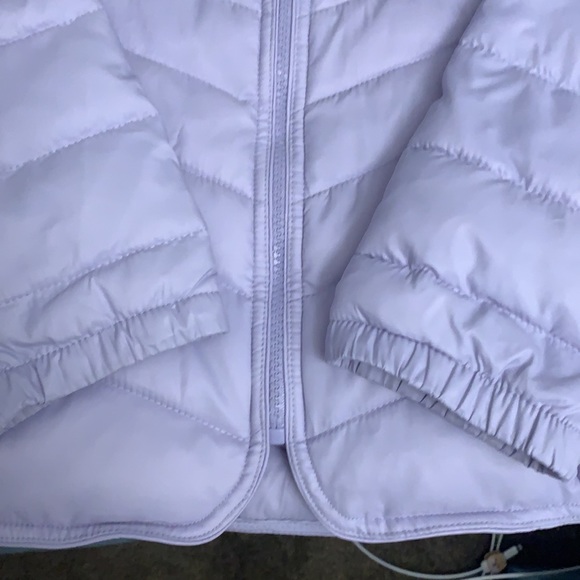 hooded nylon jacket lilac purple - Picture 4 of 6